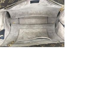 Louis Vuitton Brown Coated Canvas "W Tote"